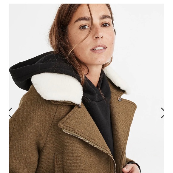 LAST CHANCE!!! Madewell Eldridge Wool Blend Coat - Picture 2 of 7